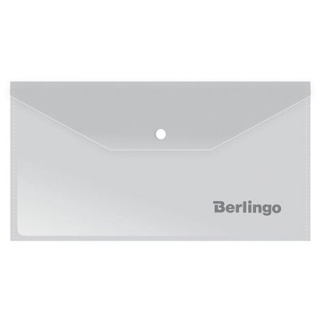 Папка-конверт на кнопке Berlingo, C6, 180мкм, матовая, 5 шт.