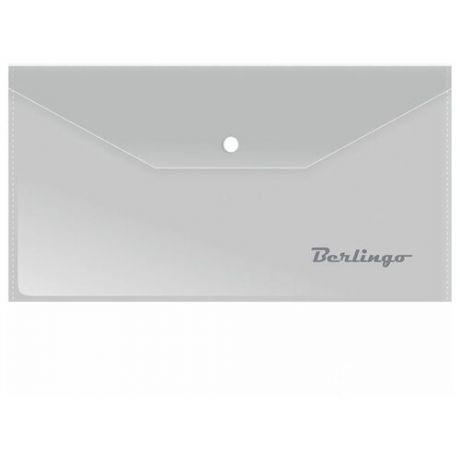 Папка-конверт на кнопке Berlingo (С6, 180мкм, пластик) матовая, 5шт. (AKk_06306)