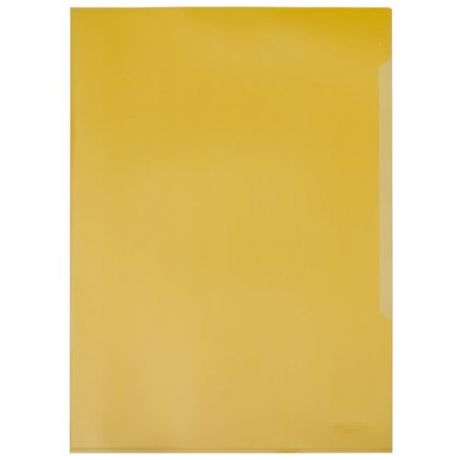 Папка уголок DURABLE, А4, 120мкм, 10 шт./уп., желтый