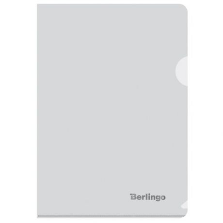 Berlingo Папка-уголок А5, 180 мкм, пластик 20 шт., бесцветный