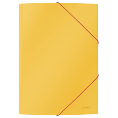 Картонная папка с 3-мя клапанами Leitz Cosy, желтый