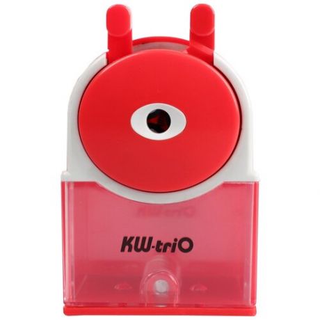 Точилка для карандашей механическая Kw-Trio 315A-RED 1 отверстие пластик красный