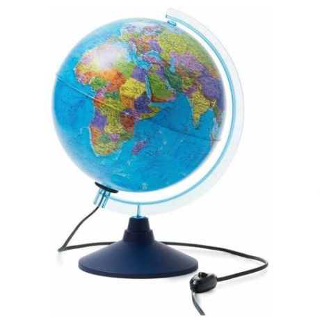 Глобус с двойной картой "День и Ночь" d=25 см с подсветкой Globen Ке012500278