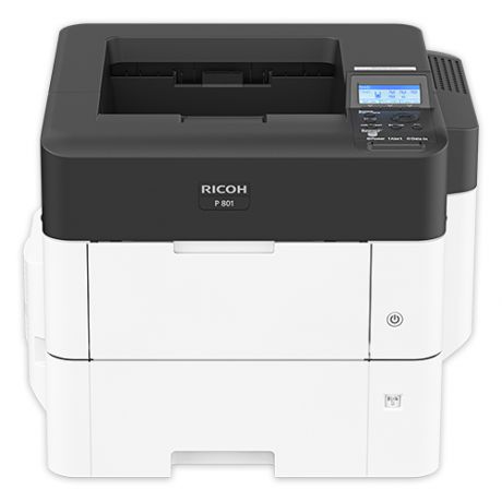 Принтер лазерный Ricoh P 801, ч/б, A4, черный/белый