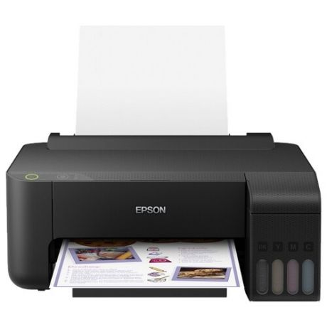 Принтер струйный Epson L1110, цветн., A4, черный