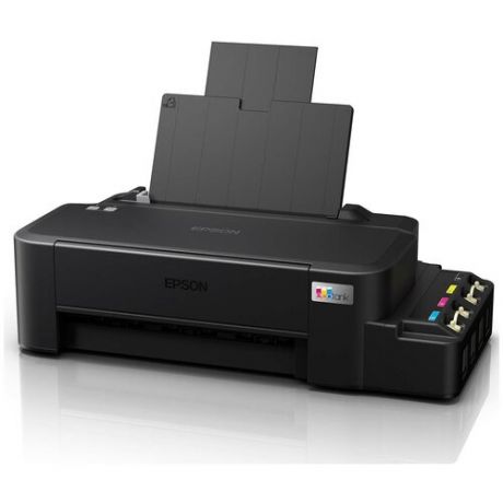 МФУ Epson L121 цветная печать, A4, 720x720 dpi, ч/б - 8.5 стр/мин (A4), USB type B, СНПЧ Принтер струйный