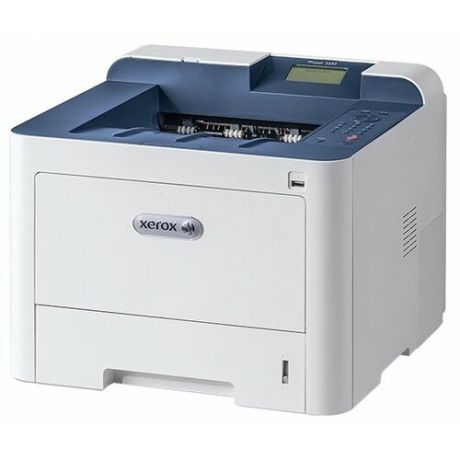 Принтер лазерный Xerox Phaser 3330, ч/б, A4, белый/синий