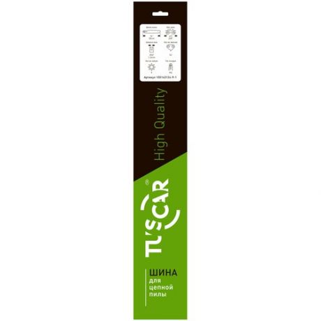 Шина для цепных пил TUSCAR Premium 14-3/8"-1,3mm-52, PO(A041)