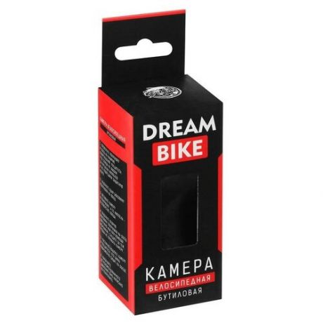 Камера 16"x1,75-1.95 Dream Bike, AV 35мм, бутил, картонная коробка
