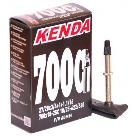 Камера KENDA 28"/700 спорт ниппель 60мм "узкая" (700х18/25C)