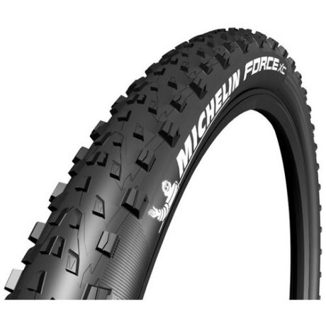 Велопокрышка 29"x2.25 (57-622) MICHELIN FORCE AM GUM-X TS TLR BLACK,60TPI фолдинг,чёрный 085612