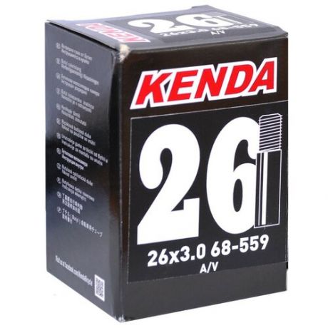 Камера 26"x3.00 (68-559) AV авто 5-510346 "широкая" KENDA