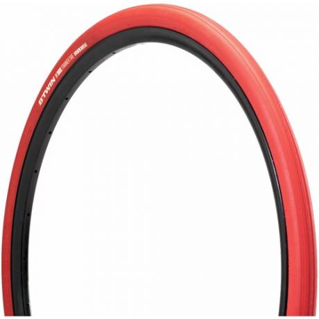 Покрышка для велосипеда HOME TRAINER диаметр 27,5", размер: NO SIZE, цвет: Красный VAN RYSEL Х Decathlon