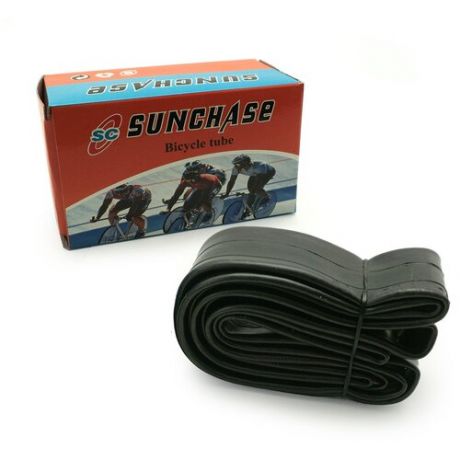 Камера велосипедная Sunchase натур. резина 14x1.75/2.125 a/v в цветной коробке