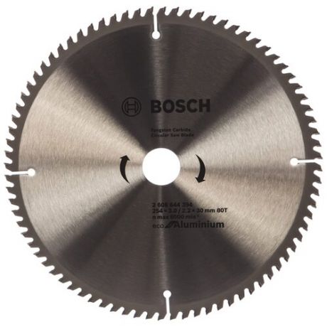 Пильный диск BOSCH ECO AL 2608644394 254х30 мм