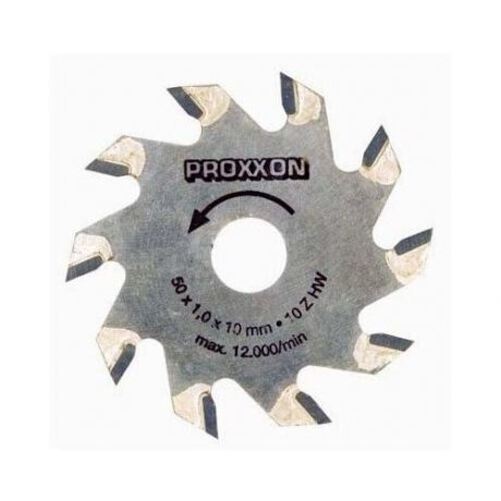 Диск Proxxon 50 мм с твердосплавными напайками для циркулярной пилы KS230, 28016