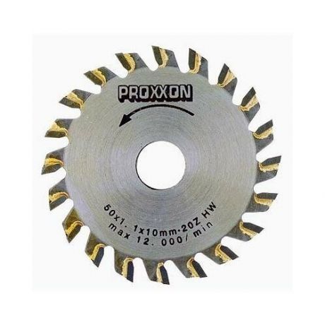 Диск Proxxon 28017, с твердосплавными напайками для циркулярной пилы Proxxon KS230 (27006), 50мм