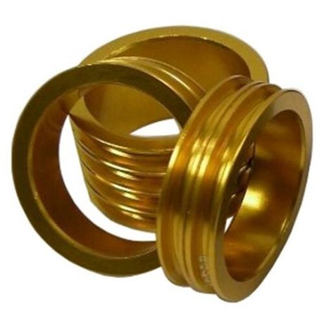 Кольцо проставочное 1-1/8"х10мм SPACER-R, алюминий, цвет золотой