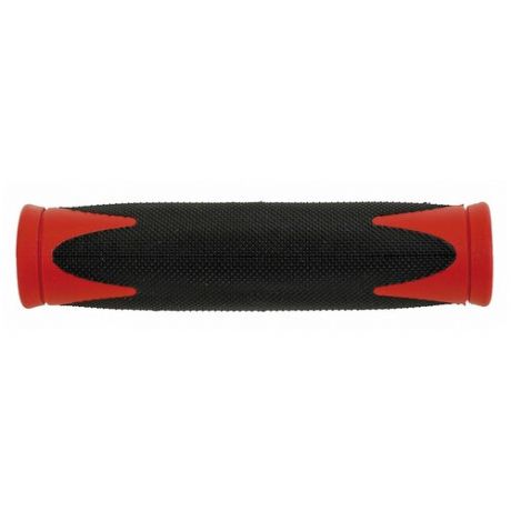 Ручки 5-410361 на руль резиновые 2-х компонентные 130мм черно-красные (на блистере) VELO