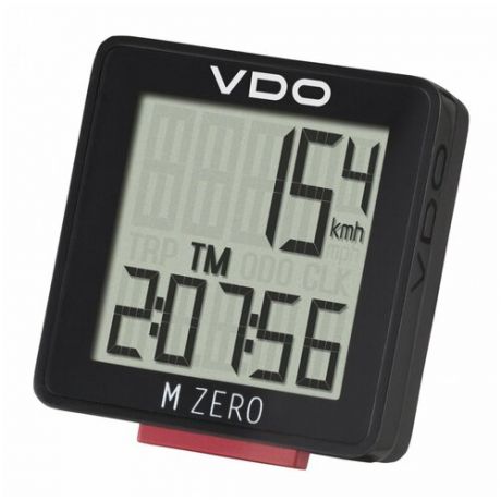 Велокомпьютер VDO M-ZERO WR, 5 функций, проводной, черный, 4-3000