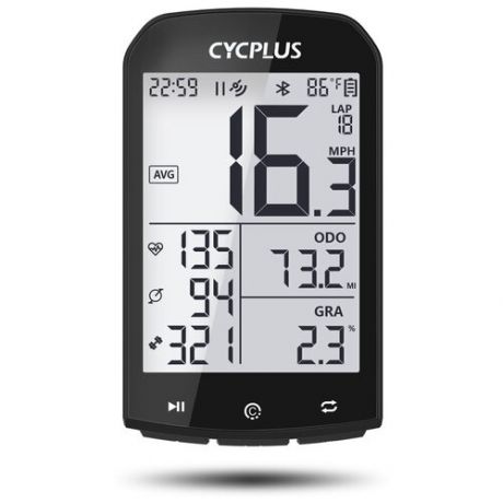 GPS велокомпьютер CYCPLUS M1