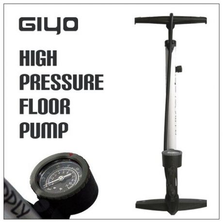 Насос напольный Giyo GF-31P HP Alum Floor Pump