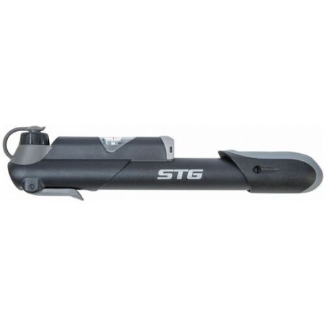 Ручной велонасос STG GP-41, пластик, черный
