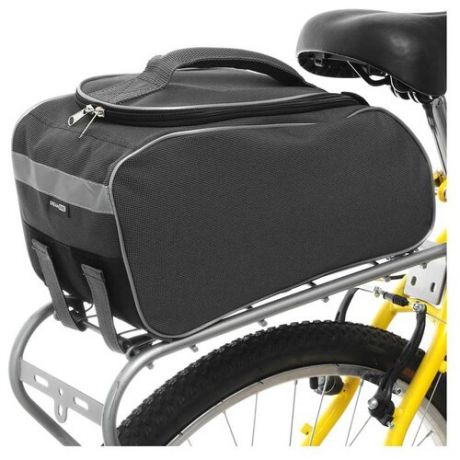 Велосумка ДЖАСТ-1 на багажник Dream Bike, цвет серый Dream Bike 6436934 .