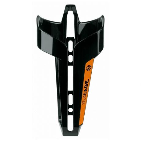 Флягодержатель велосипедный SKS Velocage, black glossy orange, 11479