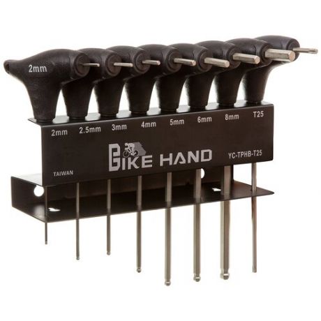 Набор инструментов Bike Hand YC-TPHB-T25 (Набор Инструментов Bike Hand YC-TPHB-T25 8 инструментов + подставка.)