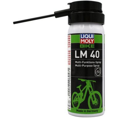 Велосипедная косметика для цепи, тросиков и пр. LIQUI MOLY Bike LM 40 бесцветный 0.05 л