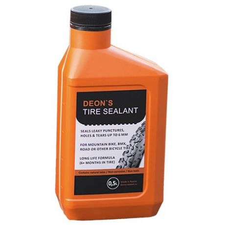 Бескамерный герметик Deon`s Tire Sealant (для покрышек велосипеда) 500ml