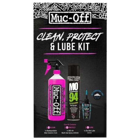 Набор Muc-Off Clean, Protect And Lube Kit (Dry Lube Version)