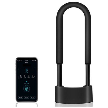 Велозамок 4Bike U-Lock Bluetooth Smart Control (синий)