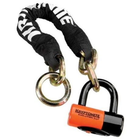 Замок Велосипедный Kryptonite York Noose 1275 (12Mm X 75Cm) With Evs4 Disc 14Mm Shackle