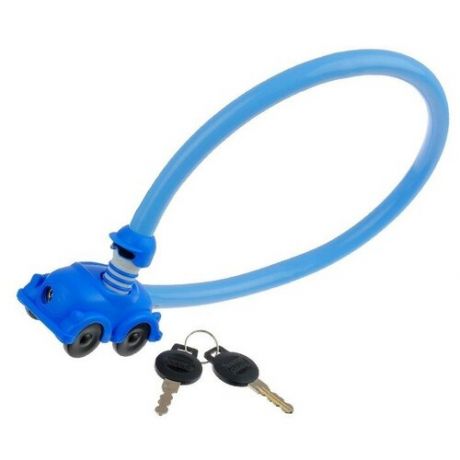 Велозамок Abus "My First 1505/60", с ключами, цвет: голубой