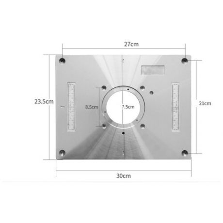 Пластина для фрезера в стол