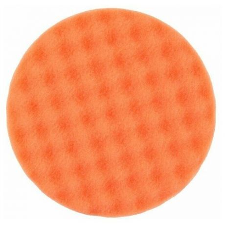 Рельефный поролоновый полировальный диск Mirka 150, оранжевый, 2 шт/уп