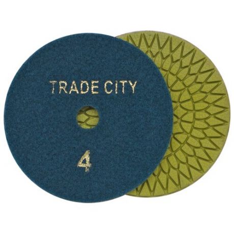 Алмазный гибкий шлифовальный круг TRADECITY Цветочек Pads 4- STEP 100D №4