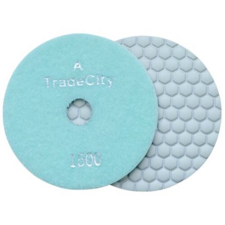 Алмазный гибкий шлифовальный круг TRADECITY Без водяного охлаждения Hexagon MR Pads 7- STEP 100D №1500