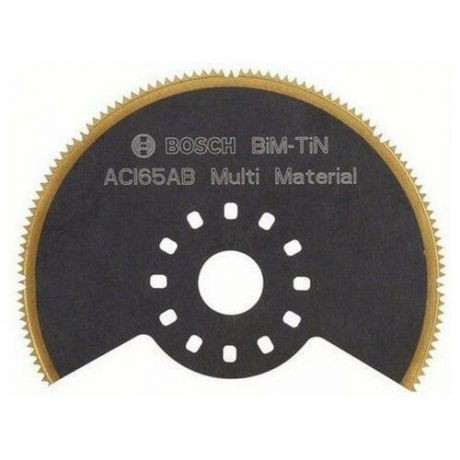 Bosch Полотно пильное для МФИ BOSCH ACI65EB (2.608.661.759) сегм.диск, BiM-TiN, 65мм, универсальное