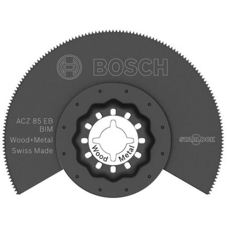 Полотно Starlock BOSCH BIM сегм. полотно 85 мм Wood and Metal ACZ 85 EB