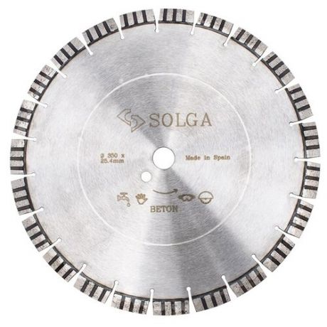 Диск алмазный отрезной Solga Diamant 23116350, 350 мм 1 шт.