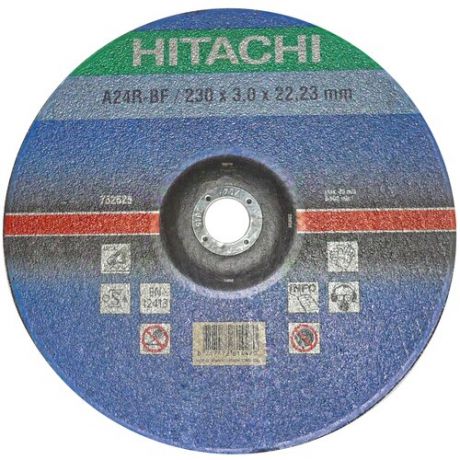 Диск отрезной Hitachi 752525, 230 мм 1 шт.