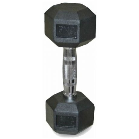 Гантель неразборная Harper Gym NT162 6 кг черный/хром
