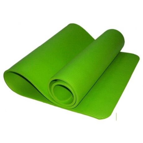 Коврик для йоги и фитнеса. Цвет: зелёный: GREEN К6010