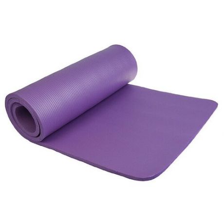 Коврик для йоги Sangh Yoga mat, 183х61х1.5 см фиолетовый однотонный