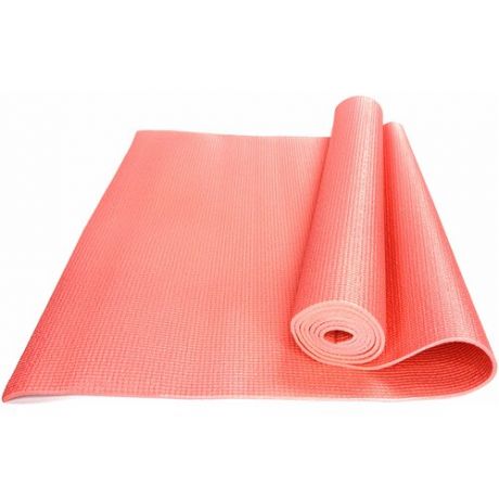 Коврик для йоги и фитнеса ZTOA YM-01 PVC 0,4 см, 173х61 см, розовый