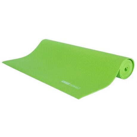 Коврик для йоги Ecos, ПВХ, 173 x 61 x 0,4 см, зеленый