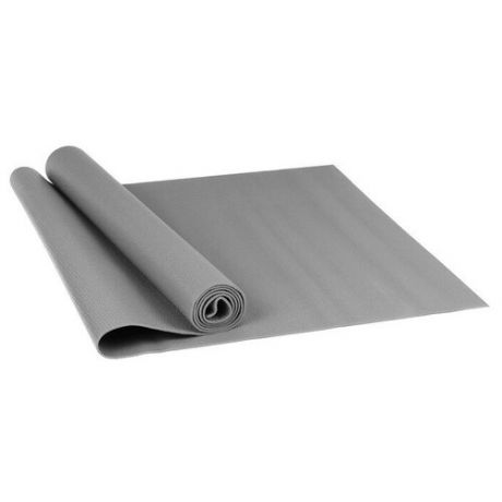 Коврик для йоги 173 × 61 × 0,3 см, цвет серый